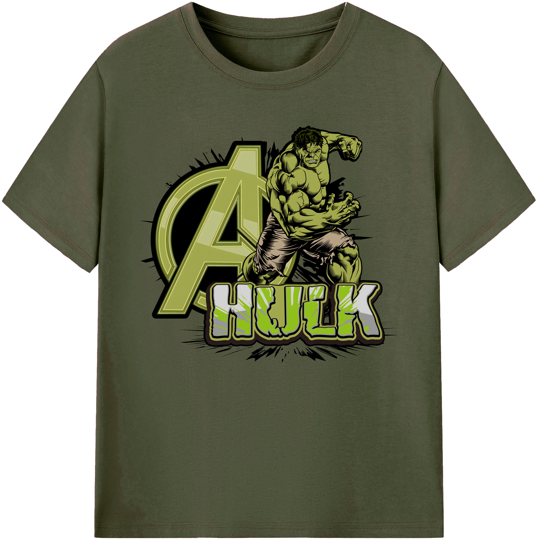 （画像用） アベンジャーズ The Avengers 綿100％ メンズ半袖Tシャツ｜肌触りやわらか＆通気性